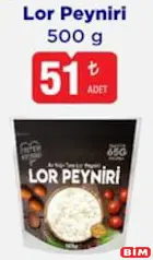 LOR PEYNİRİ 500 G fiyat ve kampanya bilgisi